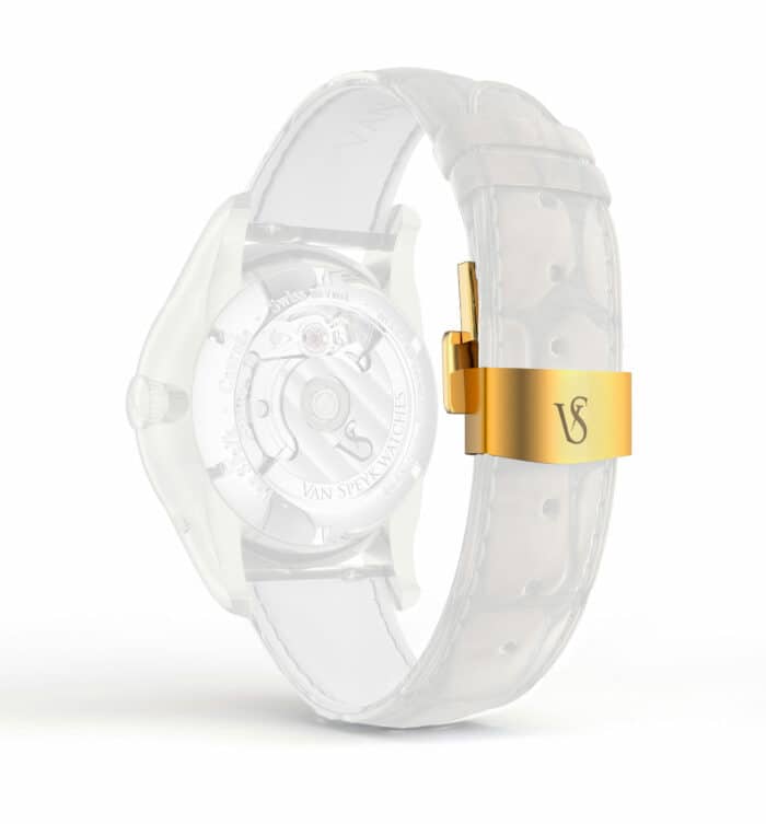 Courage/Spirit folding clasp gold
